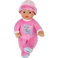 BABY born Sleepy for babies Pink 30cm, Puppe pink, mit Rassel im Inneren