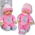 Zapf BABY born for babies Sleepy Pink 30cm, Babypuppe, Weiblich, Junge/Mädchen, 300 mm, Mehrfarbig