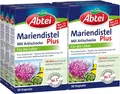 6xAbtei Plus Mariendistel Artischocke Nahrungsergänzung Für Leber Fettverdauung