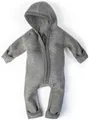 Ehrenkind Overall Walkoverall Baby aus Natur Schurwolle mit Reißverschluss Wollwalk Overall Baby