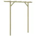 vidaXL Gartenpergola 205x40x203 cm Holz
