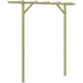 Gartenpergola 205x40x203 Cm Holz - Vidaxl