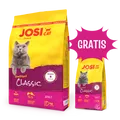10 kg JOSERA JosiCat Classic Sterilised kastrierte Katzen + 1,9 kg Futter GRATIS