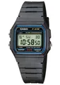 CASIO TIMELESS COLLECTION Chronograph F-91W-1YEG, Quarzuhr, Armbanduhr,Herren,Damen,Jugendliche, Digitaluhr,Resinarmband