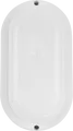 LUXULA LX300235 - Kellerlampe oval weiß, 12W, 1080lm, CCT, IP54