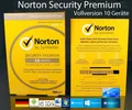 Norton Security Premium Vollversion Box 10 Geräte inkl. Antivirus OVP NEU