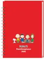 Peanuts Familienplaner-Buch A5 2026: Familienkalender mit 5 Spalten. Liebevoll illustrierter Buch-Kalender mit Einstecktasche und Schulferien. Terminplaner mit 160 Seiten. (Peanuts Kalender Heye)