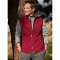 Softshelljacke CATAMARAN, Herren, Gr. 48, rot (dunkelrot), 94% Polyester, 6% Elasthan, unifarben, Jacken