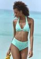 Bügel-Bikini-Top "Letra", mit tollem Wording, Gr. 42 - Cup F, mint Cup F