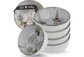 Moritz & Moritz Dessertschale BLOSSOM Müslischalen 6er Set, Porzellan, (Set, 6-tlg), Müslibowls für 6 Personen