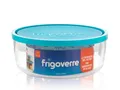 Bormioli Rocco Frigoverre Rundes Behältnis 0,75 L Blau, Transparent, Glas