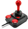 Speedlink COMPETITION PRO EXTRA USB Joystick Digitaler Joystick schwarz-rot