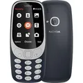 Nokia 3310 2G Vodafone 16GBMobiltelefon (2,4 Zoll Farbdisplay, 2MP Kamera, Bluetooth, Radio, MP3 Player, Dual Sim)Dunkelblau - Dunkelblau/Blau/Grau