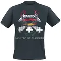 Metallica Master of Puppets Männer T-Shirt schwarz M 100% Baumwolle Band-Merch, Bands