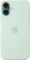 Apple iPhone 16 Plus Silikon Hülle mit MagSafe und kamera kontrol - Aquamarine