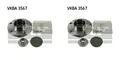SKF 2x Radnabe Radlagersatz hinten für VW Polo Fox Skoda Fabia II 6R 6C 6R