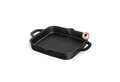 BURNHARD® Grillpfanne Gusseisen Grillpfanne 30 cm, Gusseisen