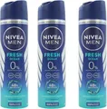 3x150ml Nivea Deospray Fresh Ocean