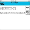 Zylinderschraube Din 912 Innen-6kt M8x 10 A 2 (- 70) 100 Stück