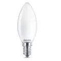 Philips E14 LED Classic Kerzenlampe 4.3W wie 40W Matt 2700K warmweißes Licht