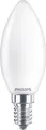 Philips LED-Leuchtmittel Filament Kerzenform B35 E14 4,3W warmweiß matt