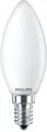 Philips LED-Lampe "classic", 40W, E14, Kerze, matt, warmweiß #1907390