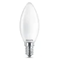Philips LEDClassic B35 E14 Kerze 4.3W 360° 2700K Matt wie 40W