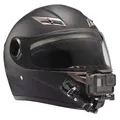 Motorradhelm Chin Swivel Kit kompatibel mit Action-Kameras, flexible Montage