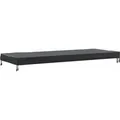 vidaXL Tischdecken Uni Schwarz 102 x 202 x 15 cm Stoff 4106126