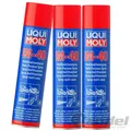 3x 400ml  LIQUI MOLY LM 40 MULTIFUNKTIONSSPRAY KRIECHÖL FETTSPRAY UNIVERSAL DOSE