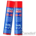 2x 400ml  LIQUI MOLY LM 40 MULTIFUNKTIONSSPRAY KRIECHÖL FETTSPRAY UNIVERSAL DOSE