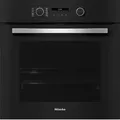 MIELE Pyrolyse Backofen "H 2766 BP", A+ (A+++-D), schwarz (obsidianschwarz), B:59,5cm H:59,6cm T:56,9cm, Backöfen, Geringster Reinigungsaufwand dank Pyrolyse sowie per WLAN vernetzbar