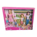 Barbie Schwestern Puppenset mit 4 Puppen Barbie+Skipper+Chelsea+Stacie NEU/OVP