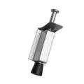 Edelstahl Türstopper Türfeststeller Bodentürstopper Bodentürpuffer Stopper 140mm