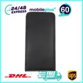 Slim Leder Flip Handyhülle für Samsung Galaxy Alpha G850 - schwarz Schutz Case