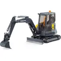 bruder Baustellenfahrzeug Volvo ECR40, Kompaktbagger, Maßstab 1:16
