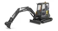 bruder 02465 - Volvo ECR40 compacte graafmachine - 1:16 bouwvoertuig, bouwplaats