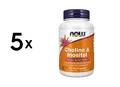 5 x Now Foods Choline and Inositol (100 vcaps) (108,78 EUR/kg)