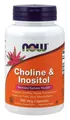 NOW Foods Cholin 250 mg & Inositol 250 mg 100 Kapseln Gedächtnis Konzentration