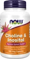 NOW FOODS Cholin & Inositol 100 Kapseln. - Cholin und Inosit