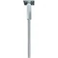 GeZu Impex® Pfostenträger Christian 100 x 100 mm höhenverstellbar zum einbetonieren Stützfuß Pfostenschuh - Silber