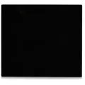 Zeller, Herdblende-/Abdeckplatte, schwarz, Glas
