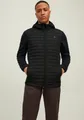 Jack & Jones Steppjacke JJEMULTI mit Kapuze und Futter unifarben, modisch, regular fit, Polyester