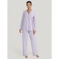 CALIDA Pyjama Nightwear Xtra Damen (2 tlg) lila XS (36/38)