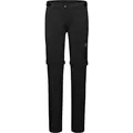 Mammut Damen Runbold Zip Off Pants Women Wanderhose, Schwarz, 36 EU