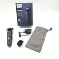 Philips Shaver Series 5000 Elektrischer Nass Trockenrasierer Mens Rasur Fortschrittliches Schneidesystem Leistungsstark ;Rasierer;Beauty;Series 500... - Schwarz/Blau