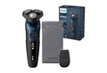 Philips Elektrorasierer Philips Shaver 5000 S5465/18 Elektrischer Rasierer für Herren, Nass- und Trockenrasur Metallic-Blau, mit Präzisionstrimmer & weicher Transporttasche