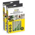 EASYmaxx Insektenschutz-Fensterrahmen Fliegengitter mit Pollenschutz 150 x 180 cm, 2er Set, (2-St), Insektenschutz Fenster, Fliegennetz, leichte Montage ohne Bohren weiß 150 cm x 180 cm