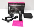 Telekom MagentaTV One, Schwarz, TV-Box, Fernbedienung, HDMI, USB, WLAN Schwarz