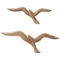 BOLTZE Wanddekoobjekt Seagull Wanddeko aus Holz, Vägel, maritimes Motiv
